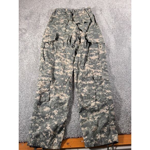 Army Combat Uniform Pants Mens Medium Camo Gorpcore Military Tactical Utility - Picture 6 of 12